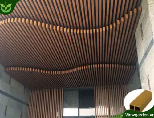 Trần gỗ nhựa Composite tư vấn tiết kế và thi công tường trần gỗ nhựa