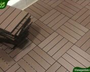 Sàn gỗ ban công chung cư