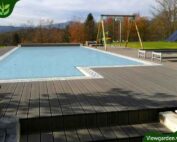 Gỗ nhựa ốp sàn bể bới ngoài trời