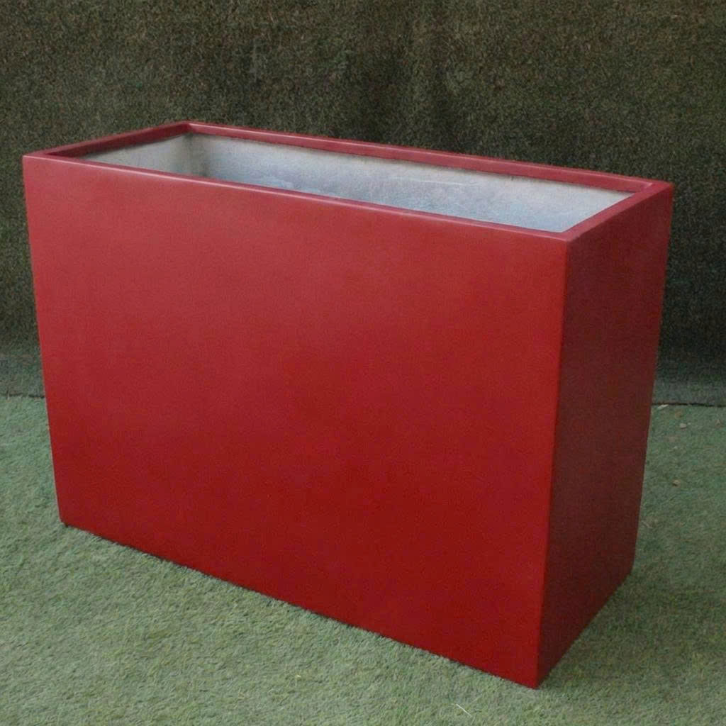 chậu-composite-chữ-nhật-màu-đỏ